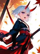 白髪になっちゃったっちゃんー