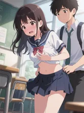 泣いちゃった — パンパかパンさんのAIイラスト