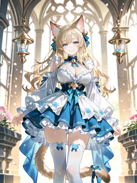 natural proportions; clothing… - 猫娘