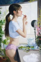 ベニをさす