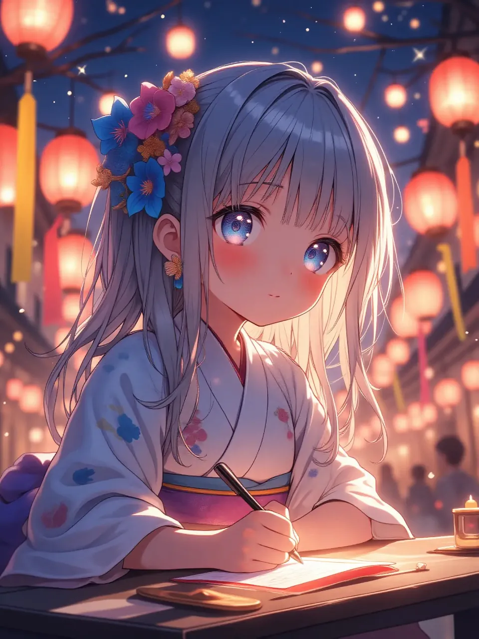 七夕の結衣。