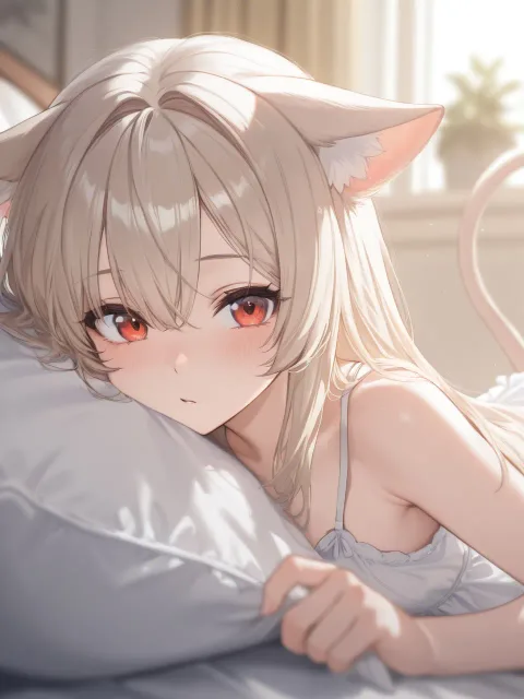 女の子、垂れ耳、きゅるんとしてる、しっぽがついてる ろり