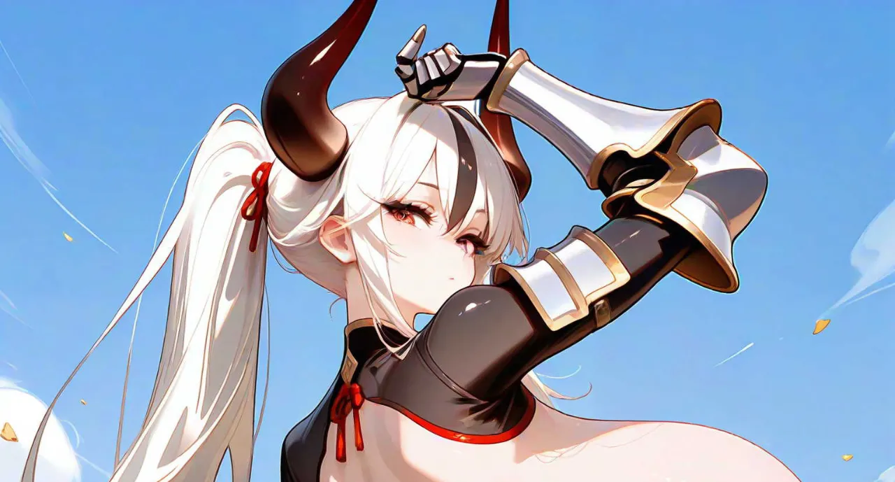 牛娘 — オメガネ おかず交換所さんのAIイラスト