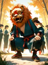 Wow wow ラーイオン　ラーイオン　ラーイオーン