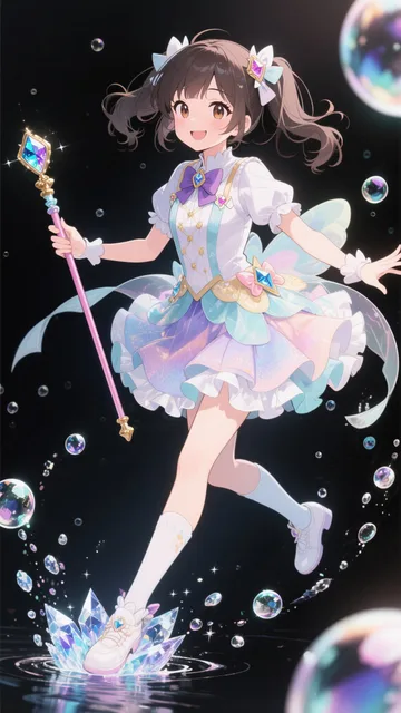 結晶の魔法少女「まじかるアッキー」