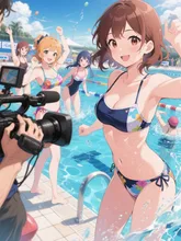 アイドルだらけの水泳大会🏊