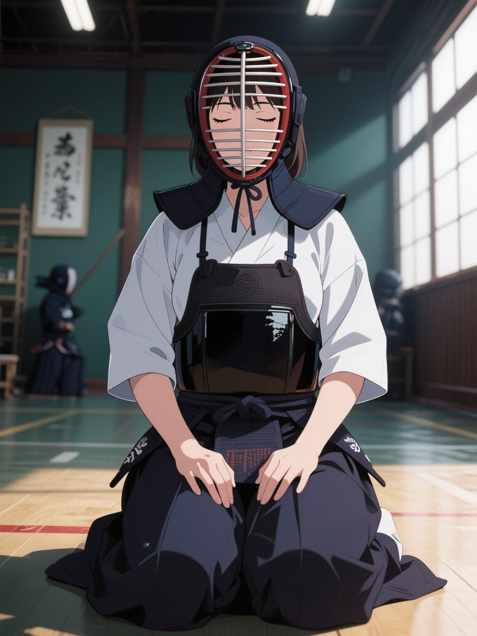 精神統一。