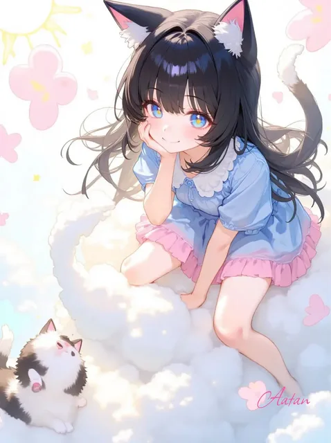 入道雲に乗りたい❣️