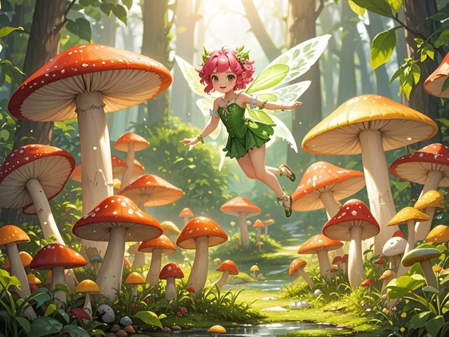 キノコの森