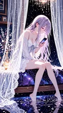 「心の輪郭が、夜に染まる」