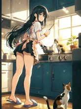 手作り、猫のゴハン！
