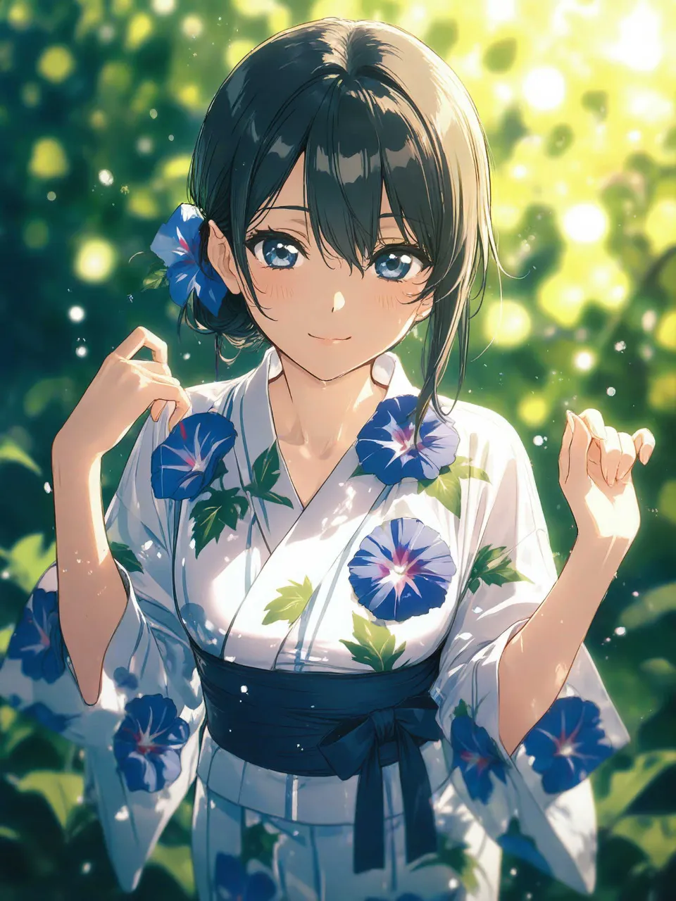 浴衣似合うかな?
