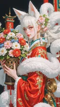魔狐にも衣装