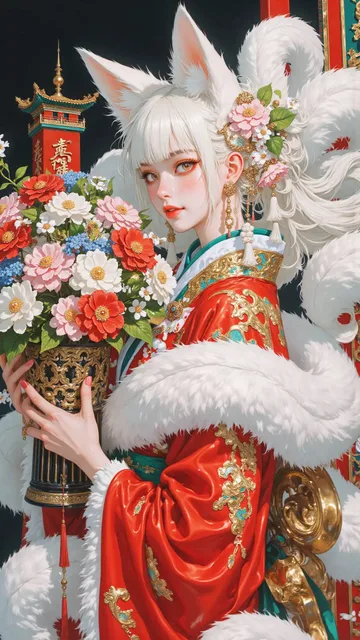 魔狐にも衣装