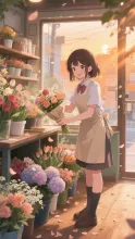 花屋さんになりたい·チャレンジ の投稿作品