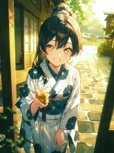 冷たい麦茶の食卓·初夏チャレンジ の投稿作品