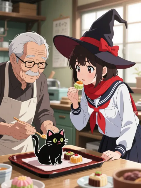 わー、すごい!これお菓子なの?
