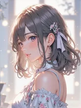 横顔がキュート❤️