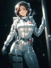 女性宇宙飛行士·星の海へ、無重力の憧れ の投稿作品