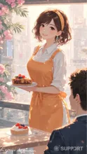 A homage of the Restaurant "Anna Miller's"
