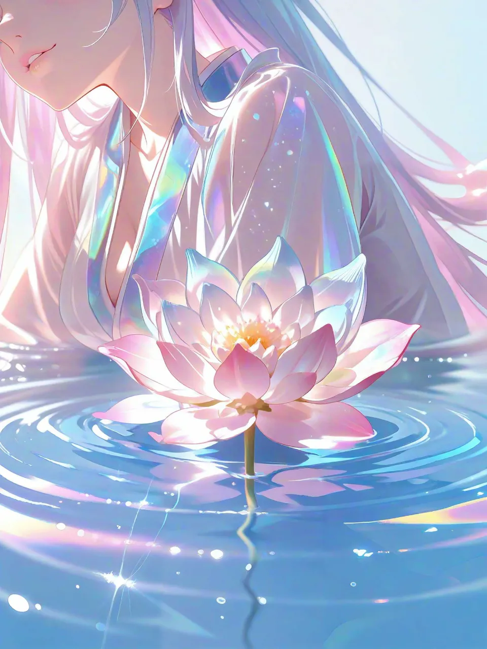1輪の蓮