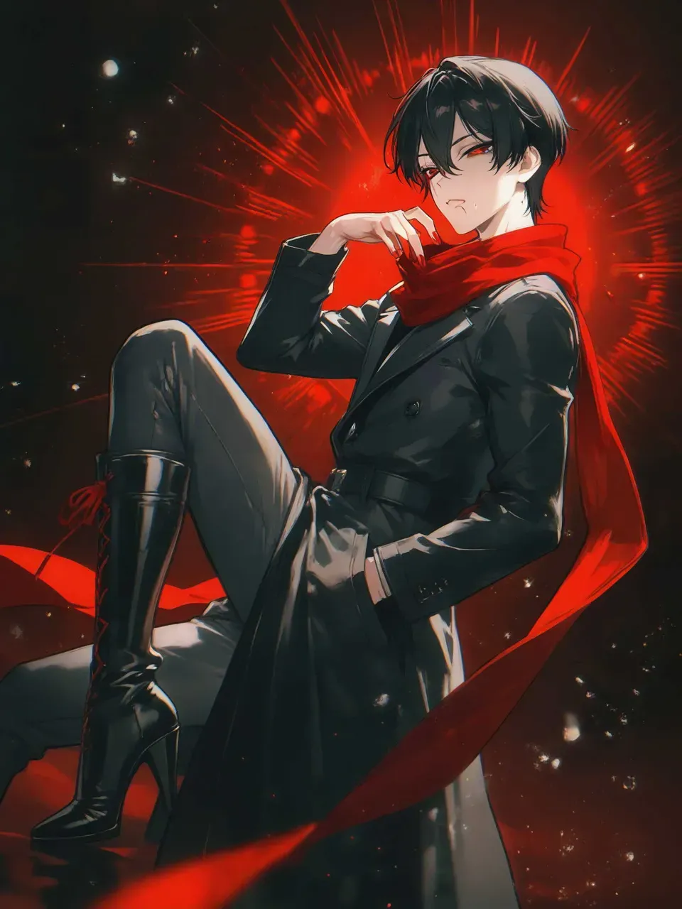 謎のポージング