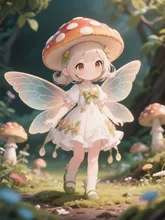 キノコの妖精さん