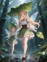 雨の日だって好奇心いっぱい♪