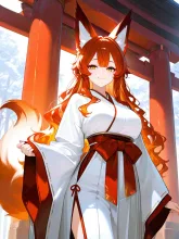 妖狐の少女