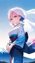 富士山擬人化