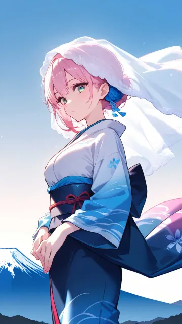 富士山擬人化