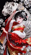紅桜舞姫と白虎の宴