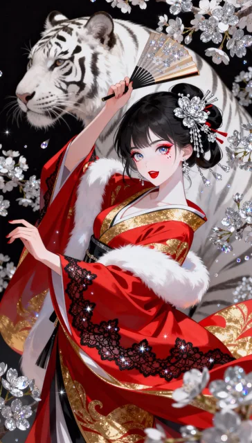 紅桜舞姫と白虎の宴