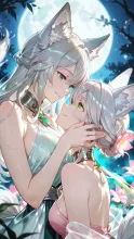 満月の夜