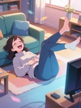 笑い転げる幸せな時間🥳
