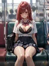 走って電車に乗ったら、ワイシャツのボタン飛んじゃった💦