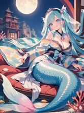 竜宮城で