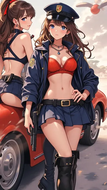 今日はこの格好で警らよ!