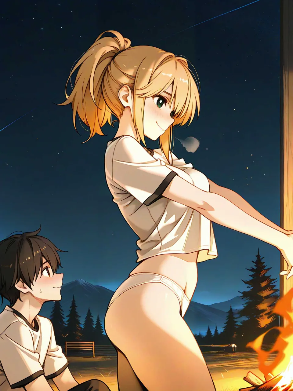 何故 ショーツ ? 以下のプロンプトで???