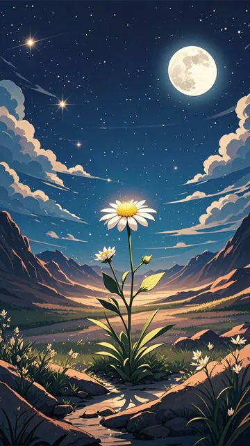 荒野に咲く花