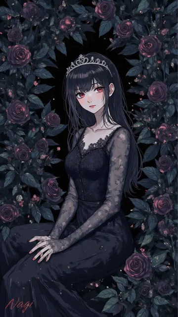 麗しき漆黒の魔女