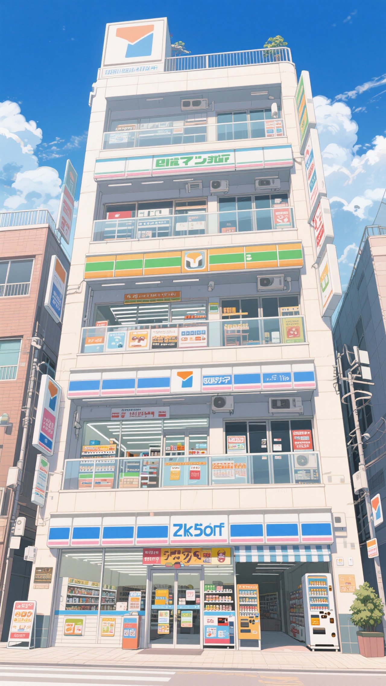 競合率の高いコンビニ