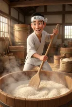 酒じゃなくて、自分に酔ってます。
