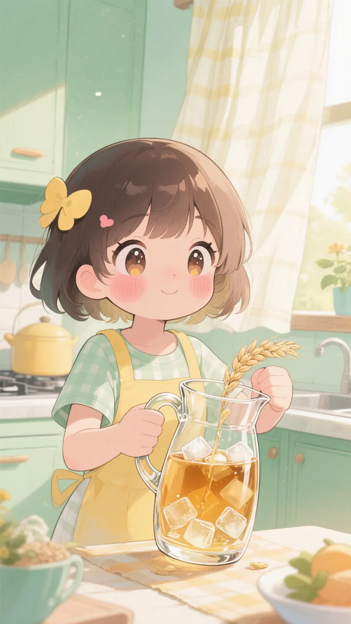 高精度アニメ - 冷たい麦茶の食卓 / 詩織