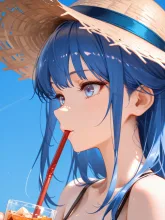 麦わら帽子の季節·初夏チャレンジ の投稿作品