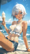 夏のソフトクリーム·初夏チャレンジ の投稿作品