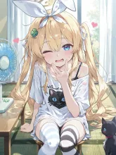 夏バテアリスちゃん