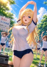 ラジオ体操·夏の朝のはじまり の投稿作品