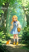 森の道は、遠足日和