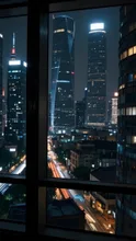 都会の夜景
